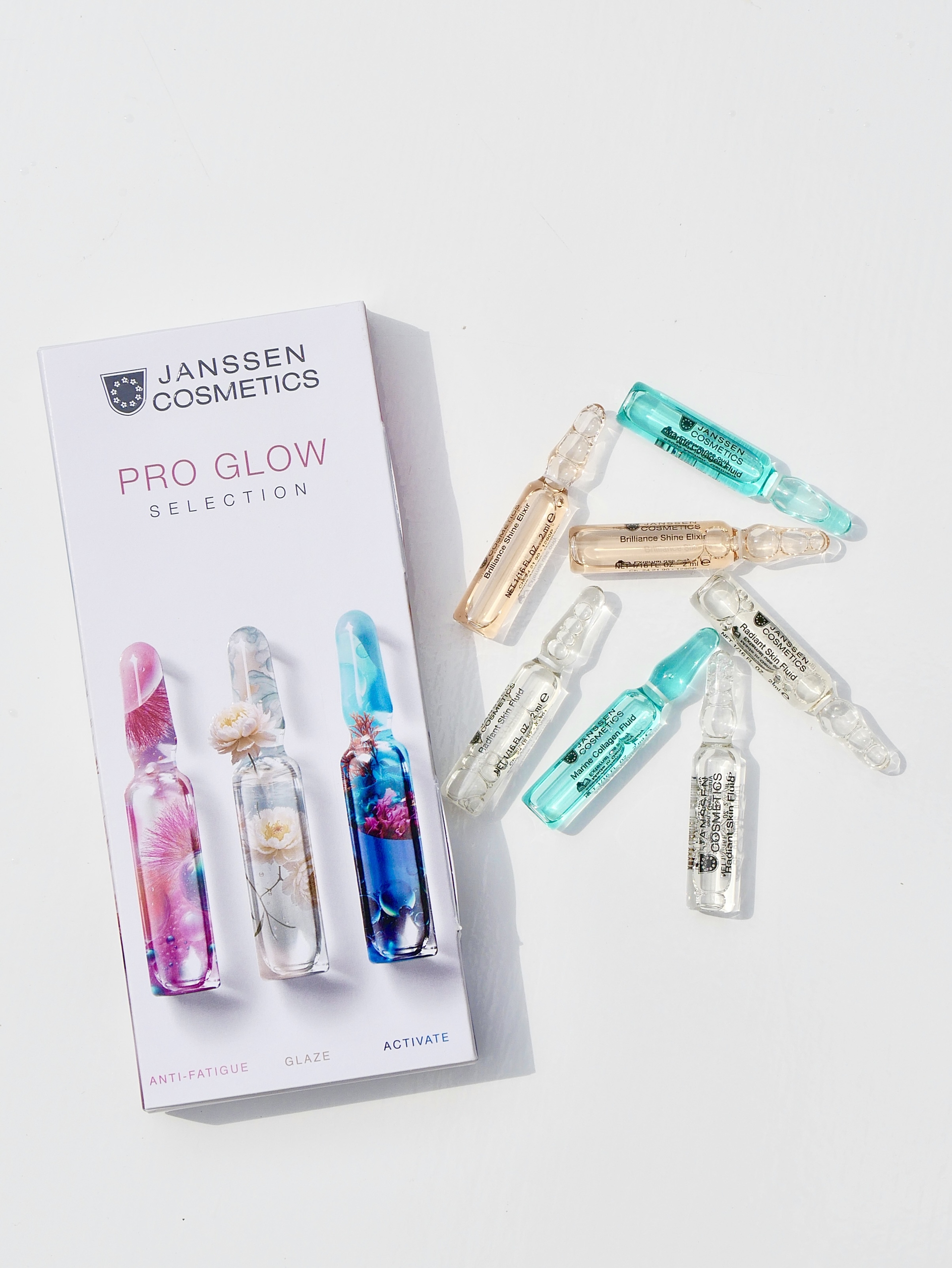 PRO GLOW Selection- 7-day glow effect ampoule cure